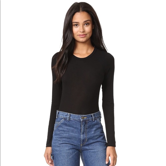 ONLY HEARTS Long Sleeve Black Thong Bodysuit - Picture 2 of 9